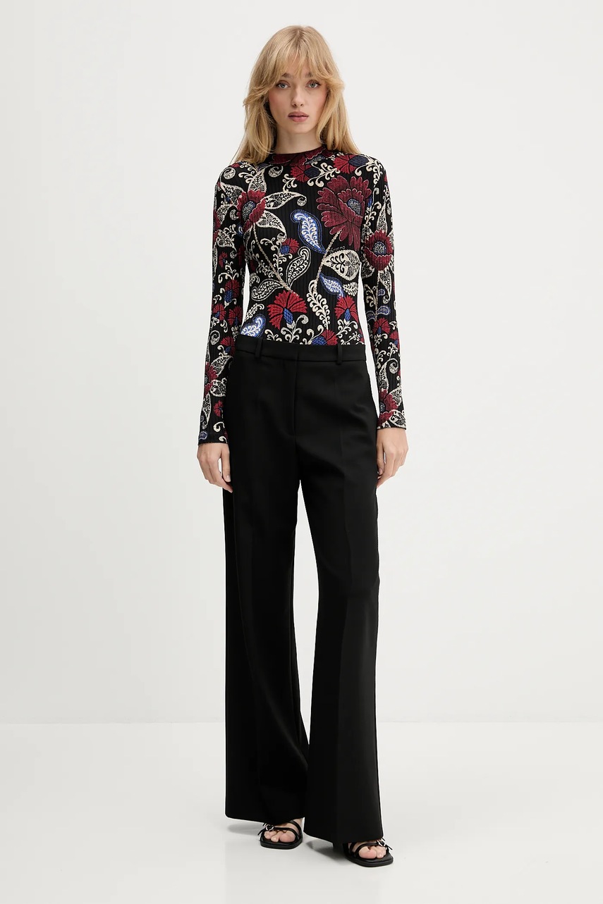 Боди Farm Rio цвет чёрный с полугольфом 339753