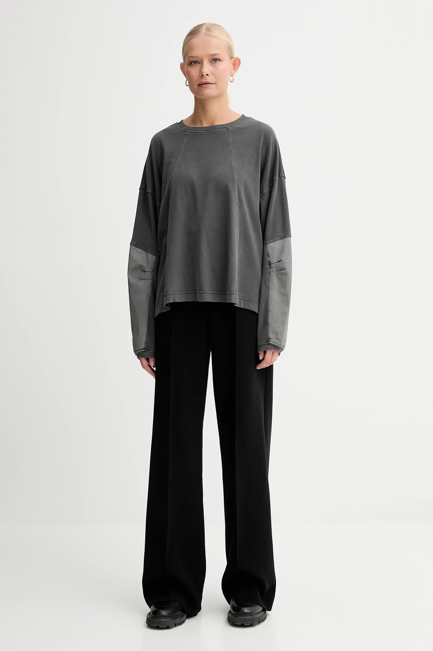 Лонгслив G-Star цвет серый D27192.C756