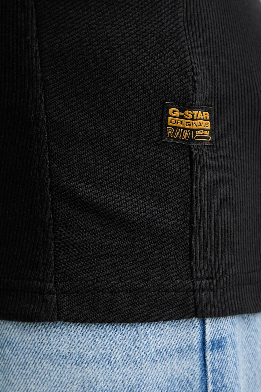 Tričko s dlouhým rukávem G-Star A line slim rib (obrázek 6)