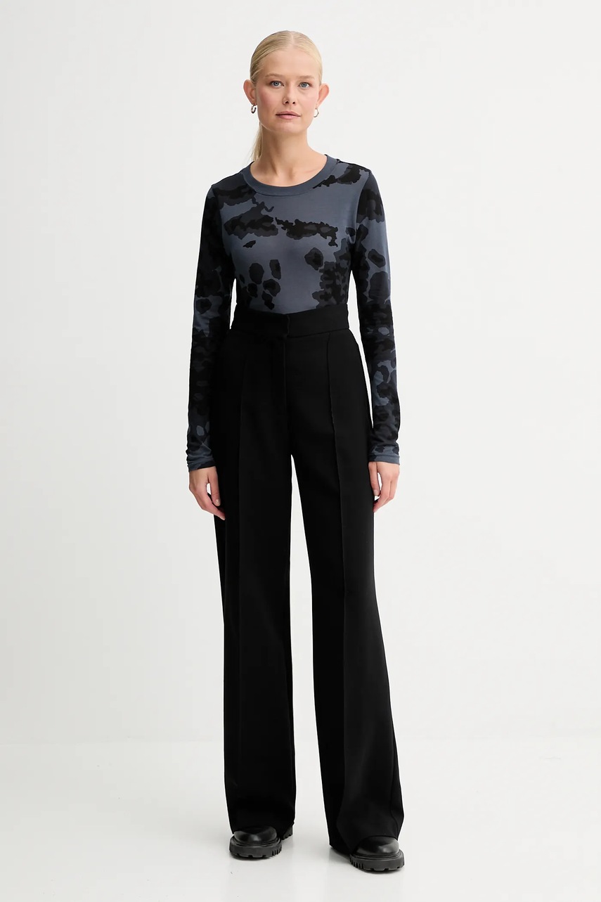 Хлопковый лонгслив G-Star цвет синий D27103.E151