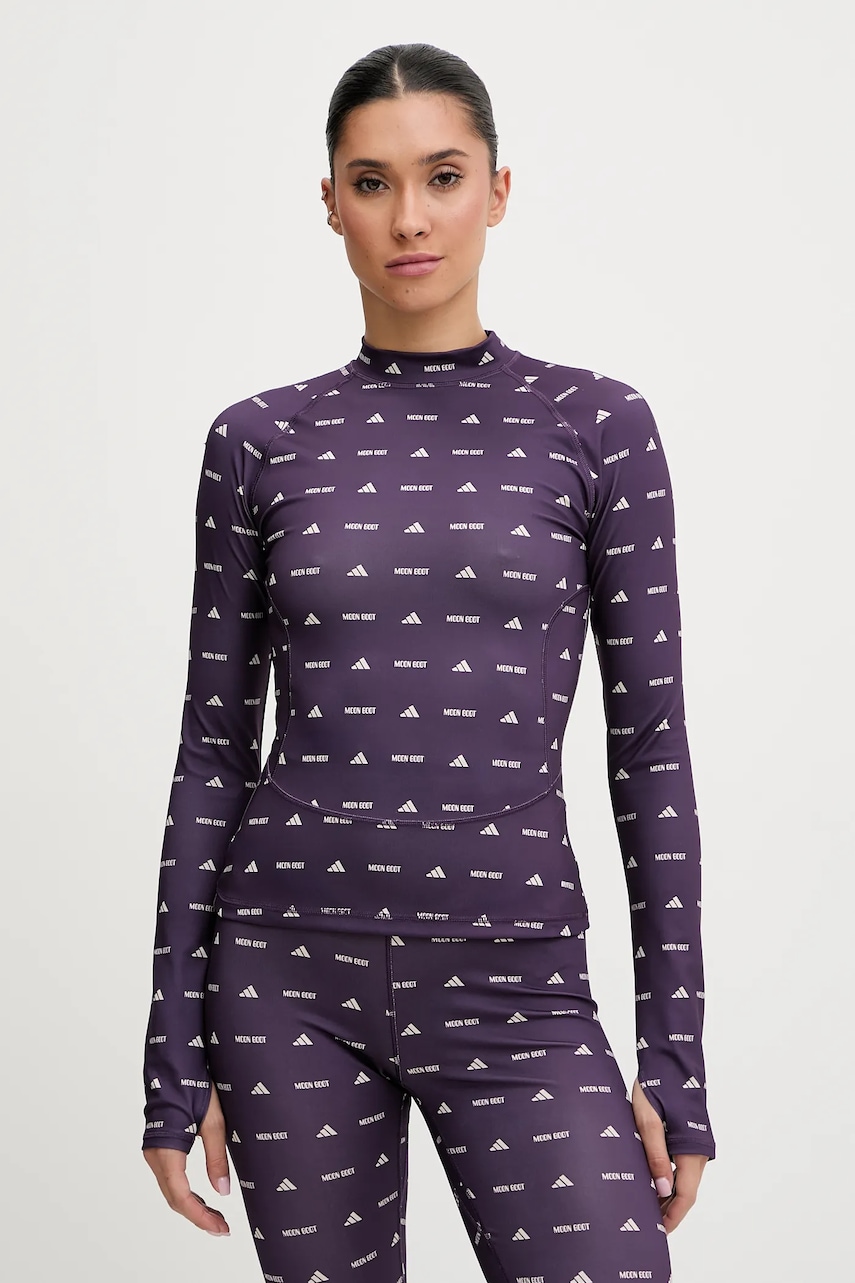 adidas longsleeve adidas x Moon Boot culoarea violet, JM1104