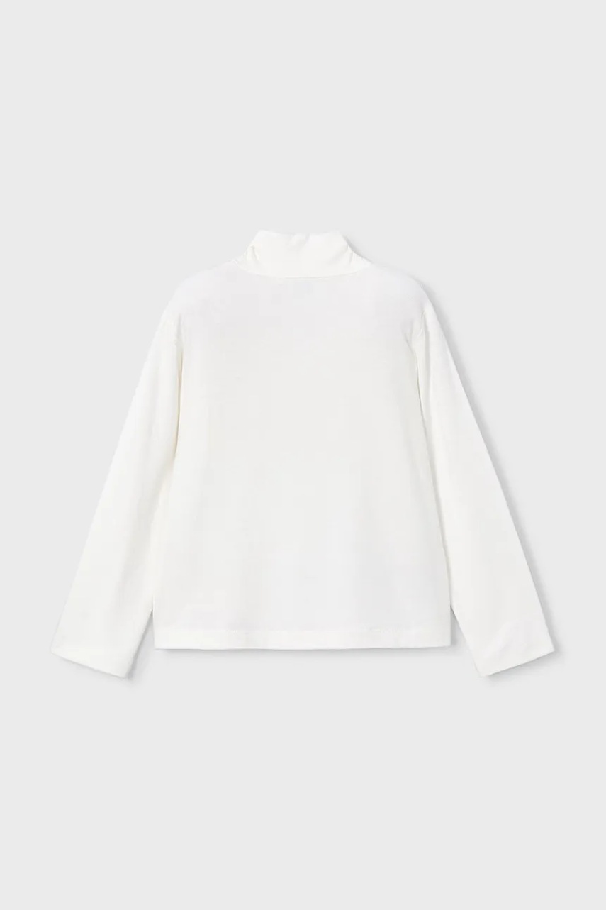 Лонгслив Mayoral цвет бежевый с полугольфом 145