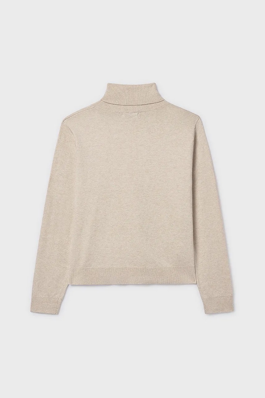 Свитер Mayoral цвет бежевый с гольфом 345