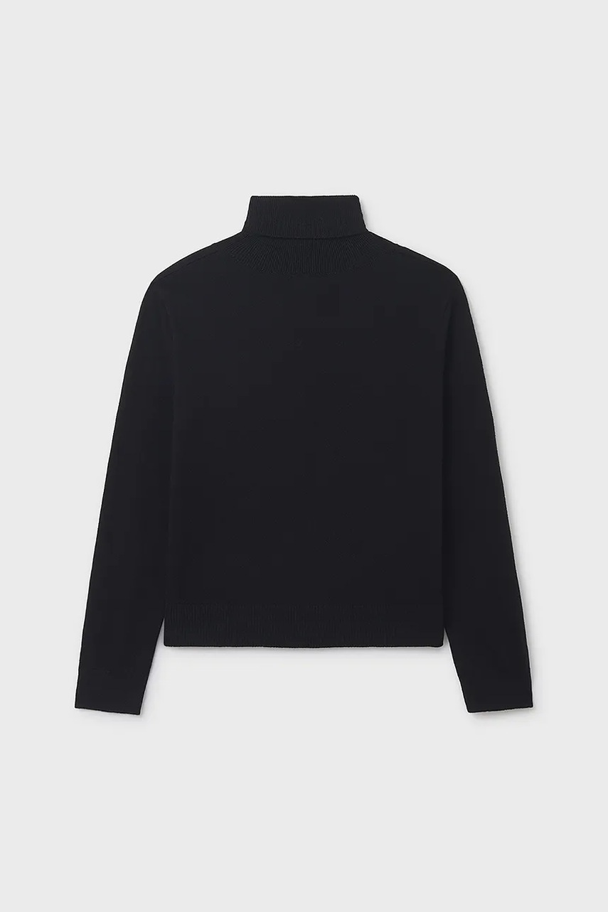 Свитер Mayoral цвет чёрный с гольфом 345