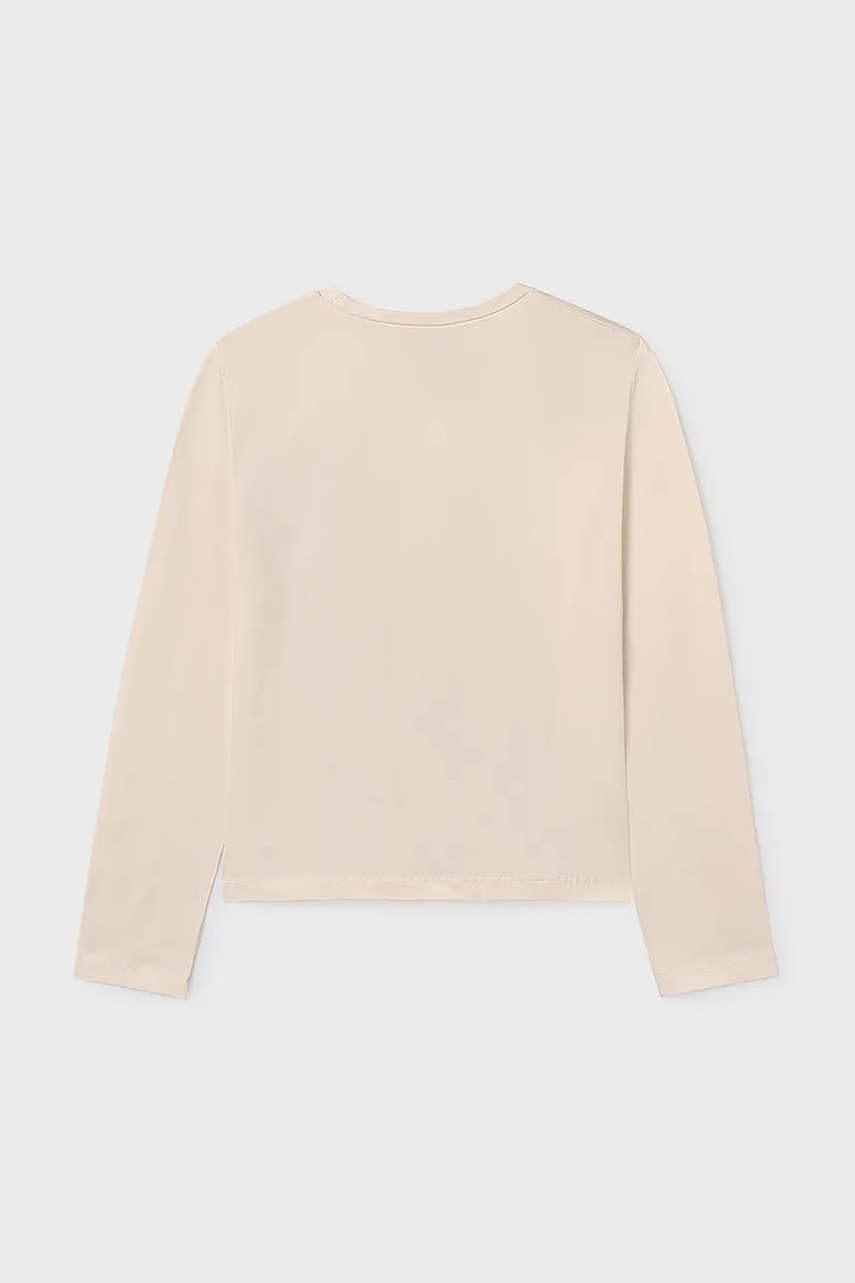 Детский лонгслив Mayoral цвет бежевый 7017
