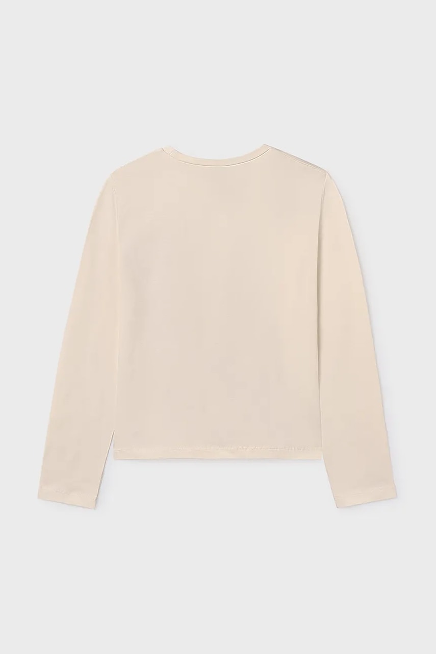 Детский лонгслив Mayoral цвет бежевый 7017 в Полтаве Детский лонгслив Mayoral цвет бежевый 7017 в Полтаве