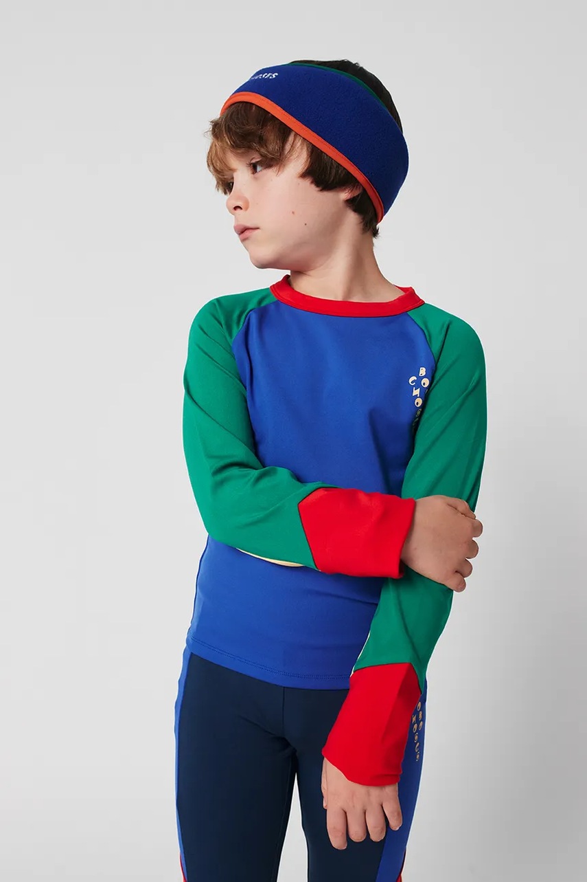 Dětské tričko s dlouhým rukávem Bobo Choses Color Block (obrázek 6)