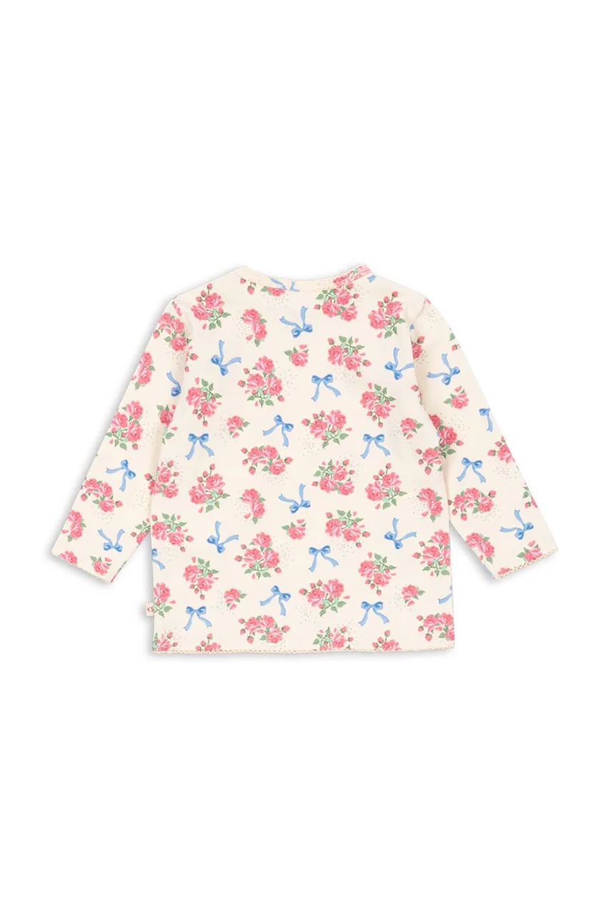 Лонгслив для младенцев Konges Sløjd BASIC BLOUSE GOTS цвет бежевый KS103701