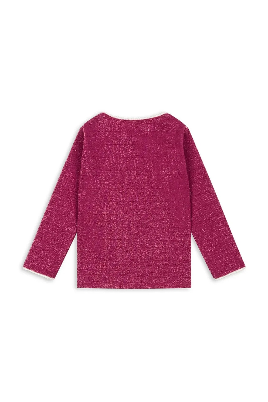 Детский лонгслив Konges Sløjd ROLI BLOUSE цвет бордовый KS103967 Детский лонгслив Konges Sløjd ROLI BLOUSE цвет бордовый KS103967