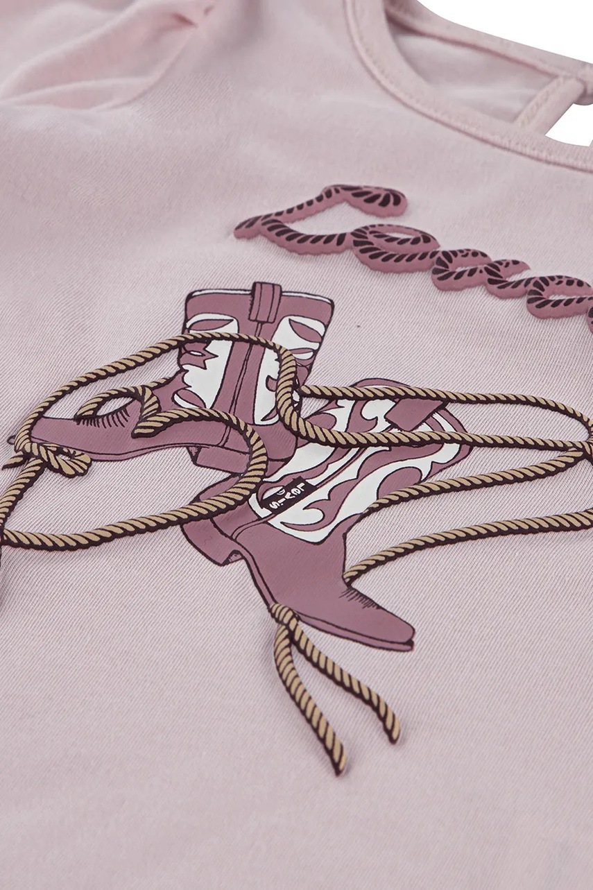 Dětské bavlněné tričko s dlouhým rukávem Levi's LS KNOT FRONT KNIT TOP (obrázek 3)