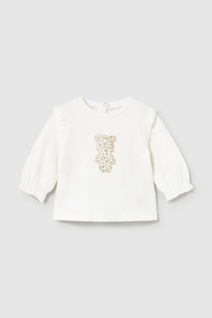 Mayoral Newborn longsleeve culoarea bej, 2055