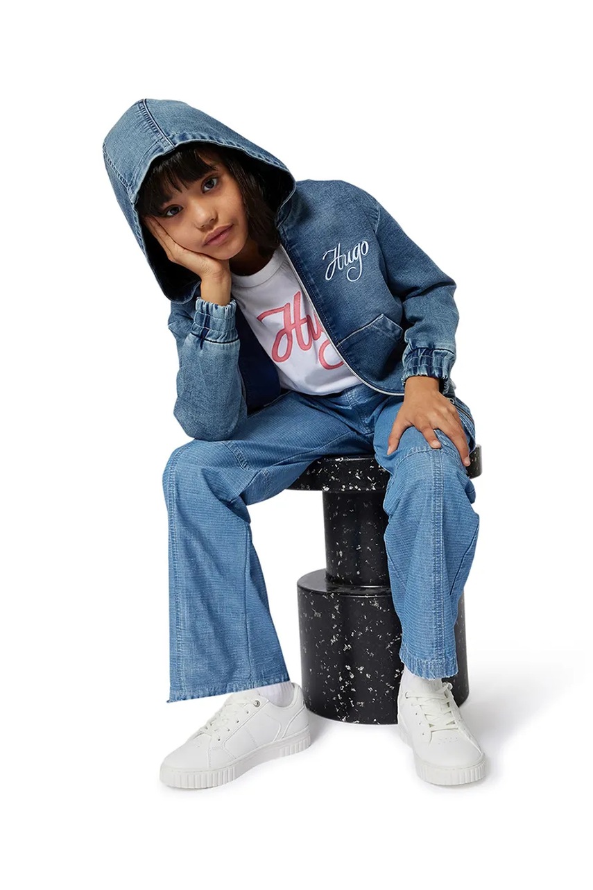 Kojenecké tričko s dlouhým rukávem HUGO (obrázek 4)