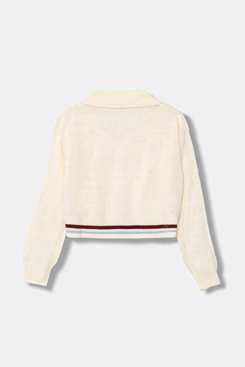 Детский свитер United Colors of Benetton цвет бежевый 1270Q3009