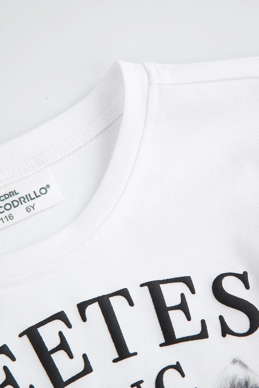 Dětské tričko s dlouhým rukávem s bavlnou Coccodrillo (obrázek 3)