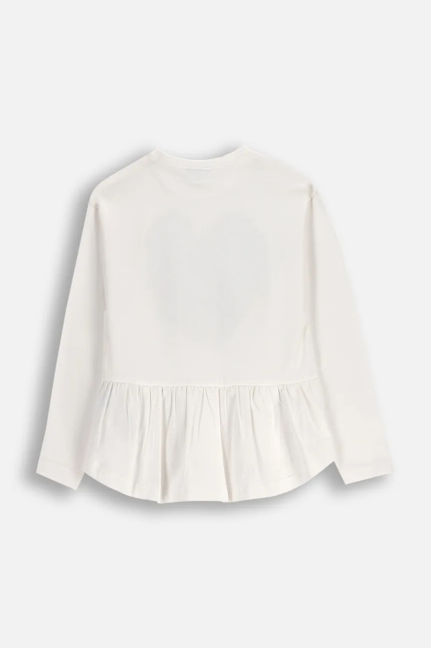 Детский лонгслив Coccodrillo цвет розовый WINTER COSY GRIL KIDS