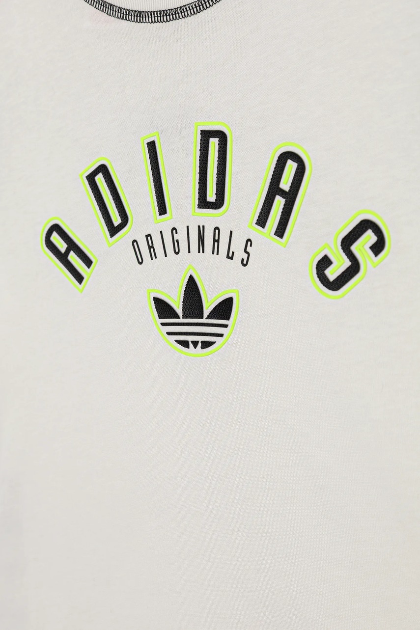 Dětské bavlněné tričko s dlouhým rukávem adidas Originals (obrázek 4)