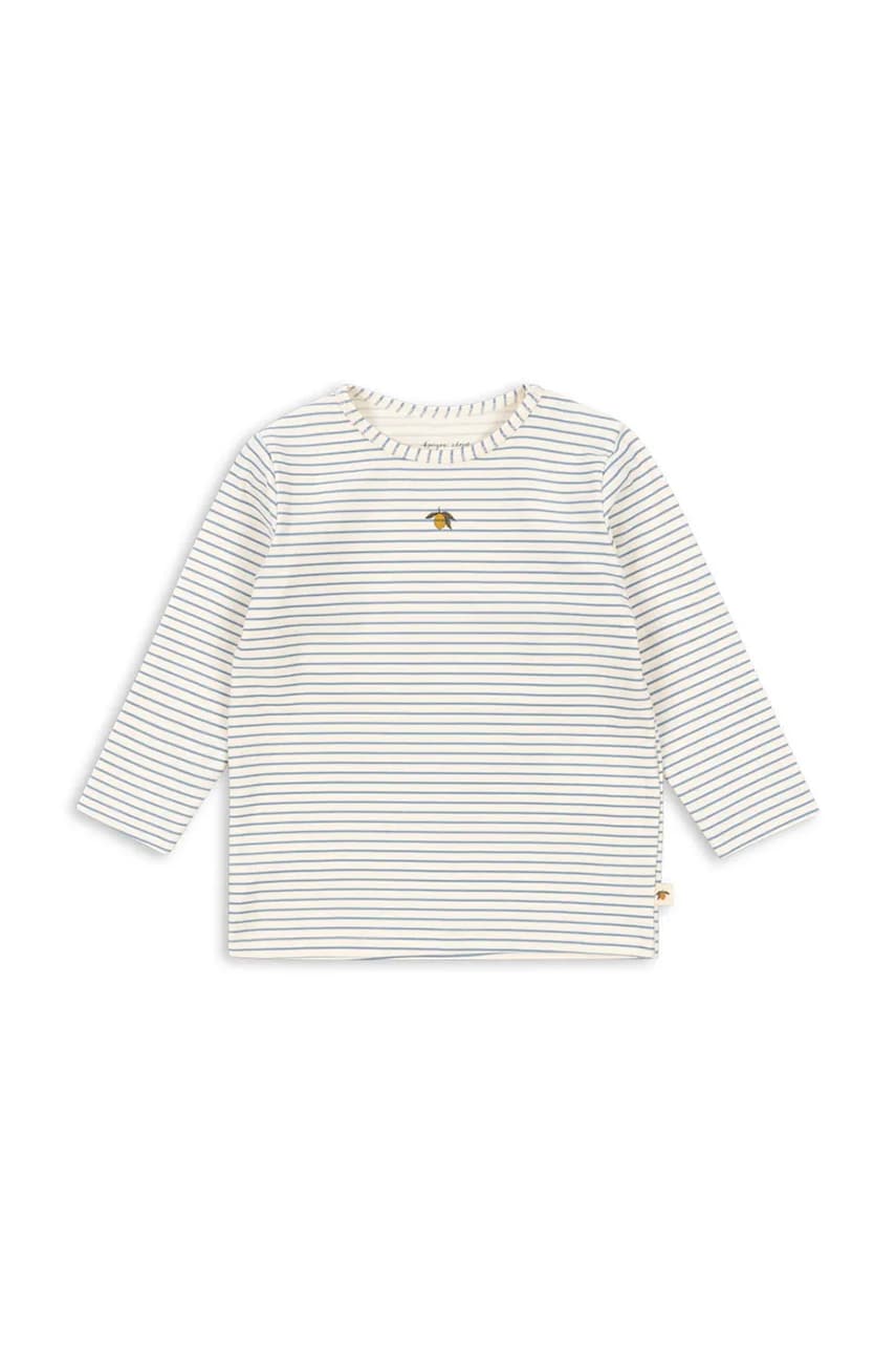 Konges Sløjd longsleeve bebelusi BASIC BLOUSE GOTS cu model, KS103701