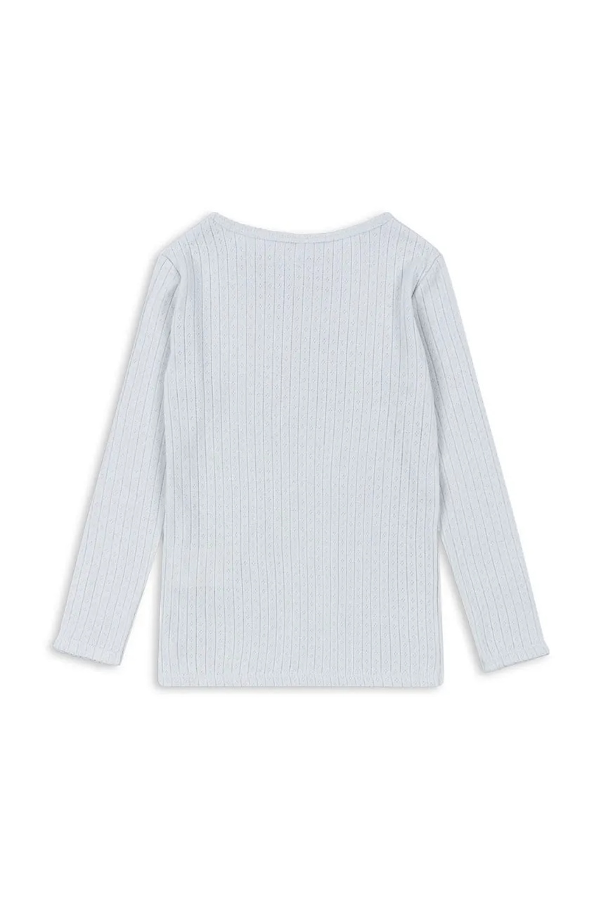 Хлопковый детский лонгслив Konges Sløjd MINNIE BLOUSE GOTS с принтом KS103915 Хлопковый детский лонгслив Konges Sløjd MINNIE BLOUSE GOTS с принтом KS103915