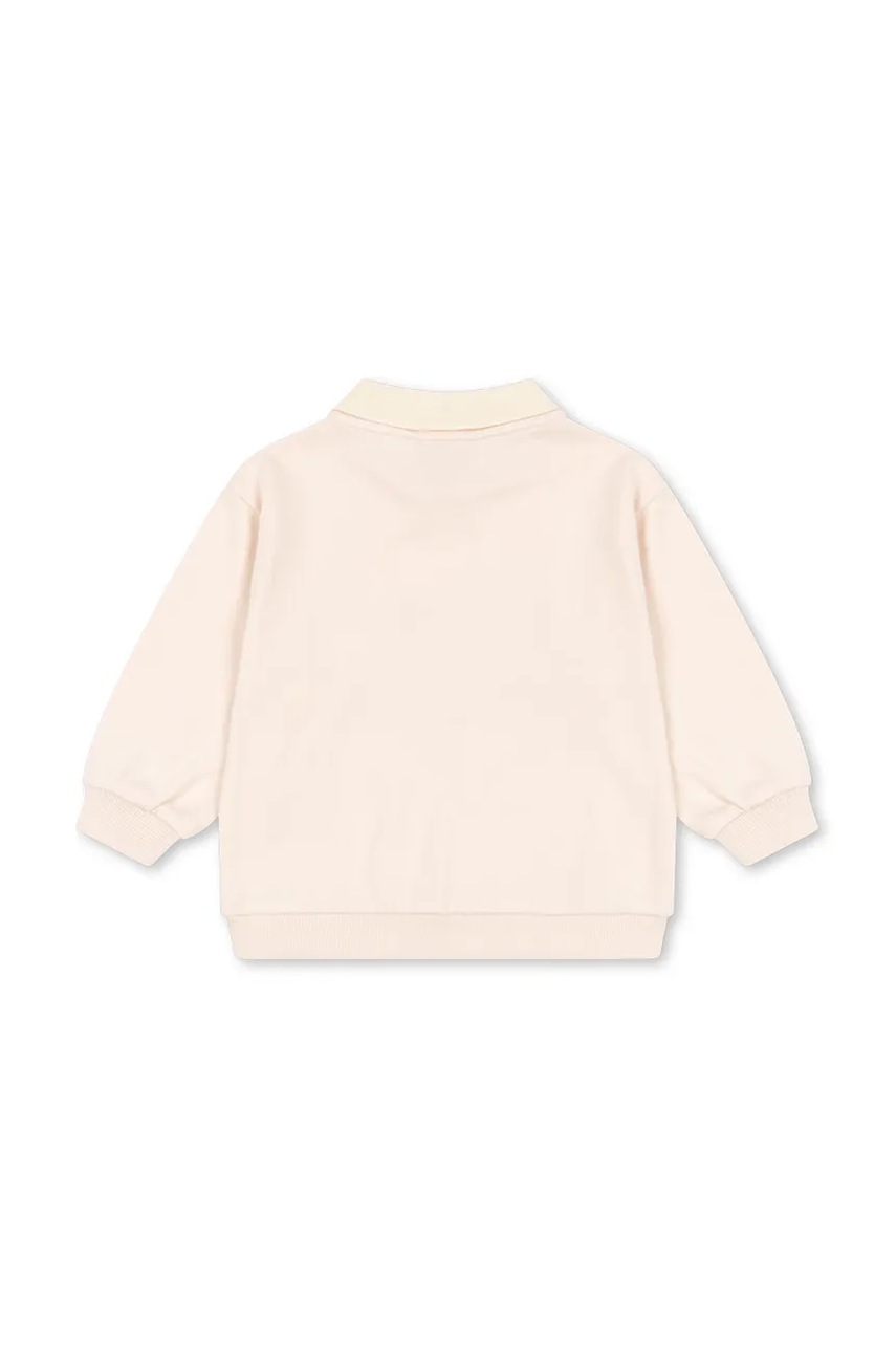 Dětské bavlněné tričko s dlouhým rukávem Konges Sløjd SPOTTY LS POLO GOTS (obrázek 3)