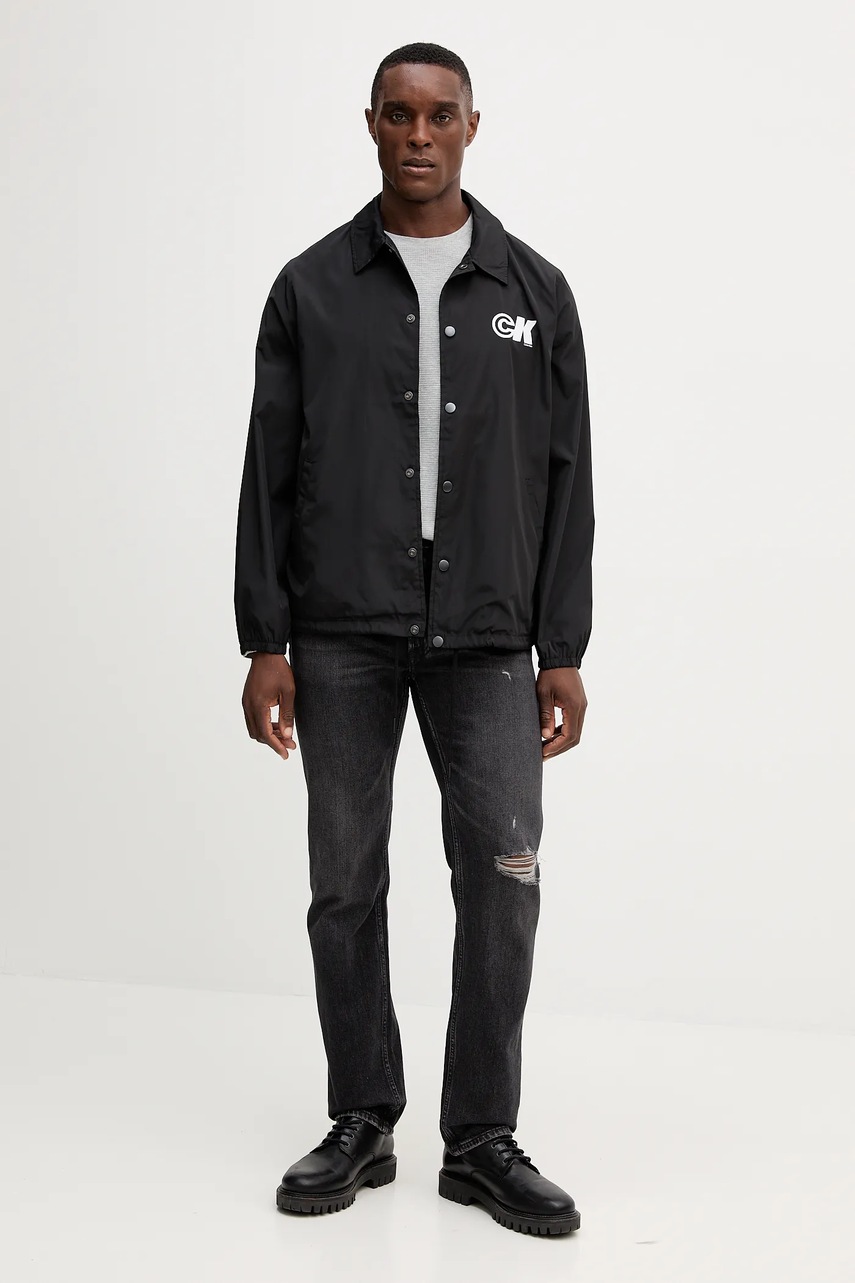 Лонгслив Calvin Klein Jeans цвет бежевый однотонный LV040EM217