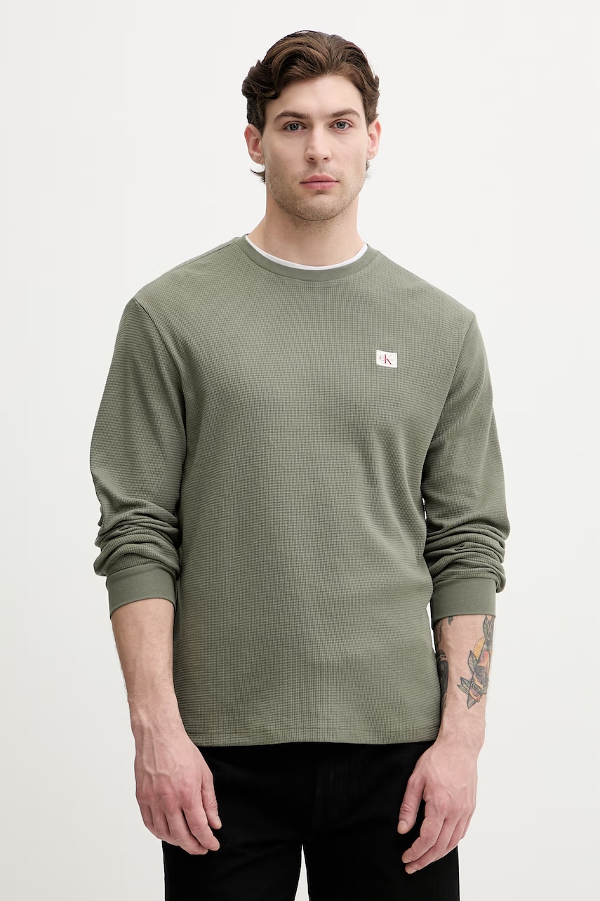 Calvin Klein Jeans μακρυμάνικο ανδρικό βαμβακερό