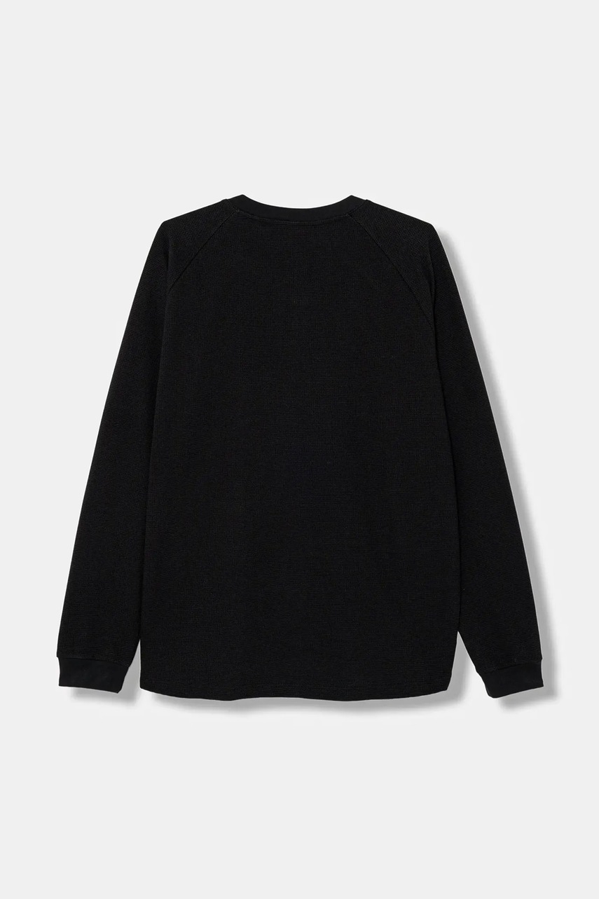 Лонгслив adidas Originals Essentials цвет чёрный с аппликацией JW1050