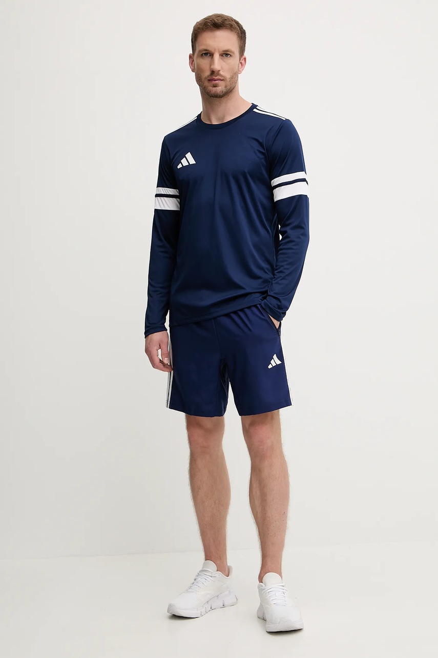 Спортивный лонгслив adidas Performance Squad 25 с аппликацией JF6075 Спортивный лонгслив adidas Performance Squad 25 с аппликацией JF6075