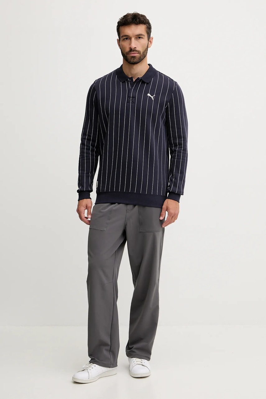 Кофта Puma цвет синий узор 688216