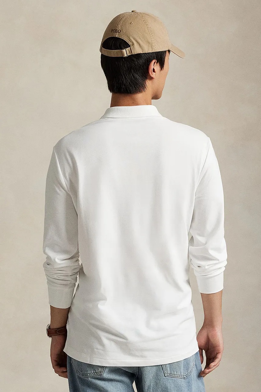 Лонгслив Polo Ralph Lauren цвет белый 710955081