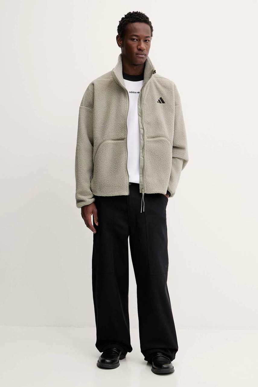 Лонгслив adidas Originals цвет белый с аппликацией JX3100