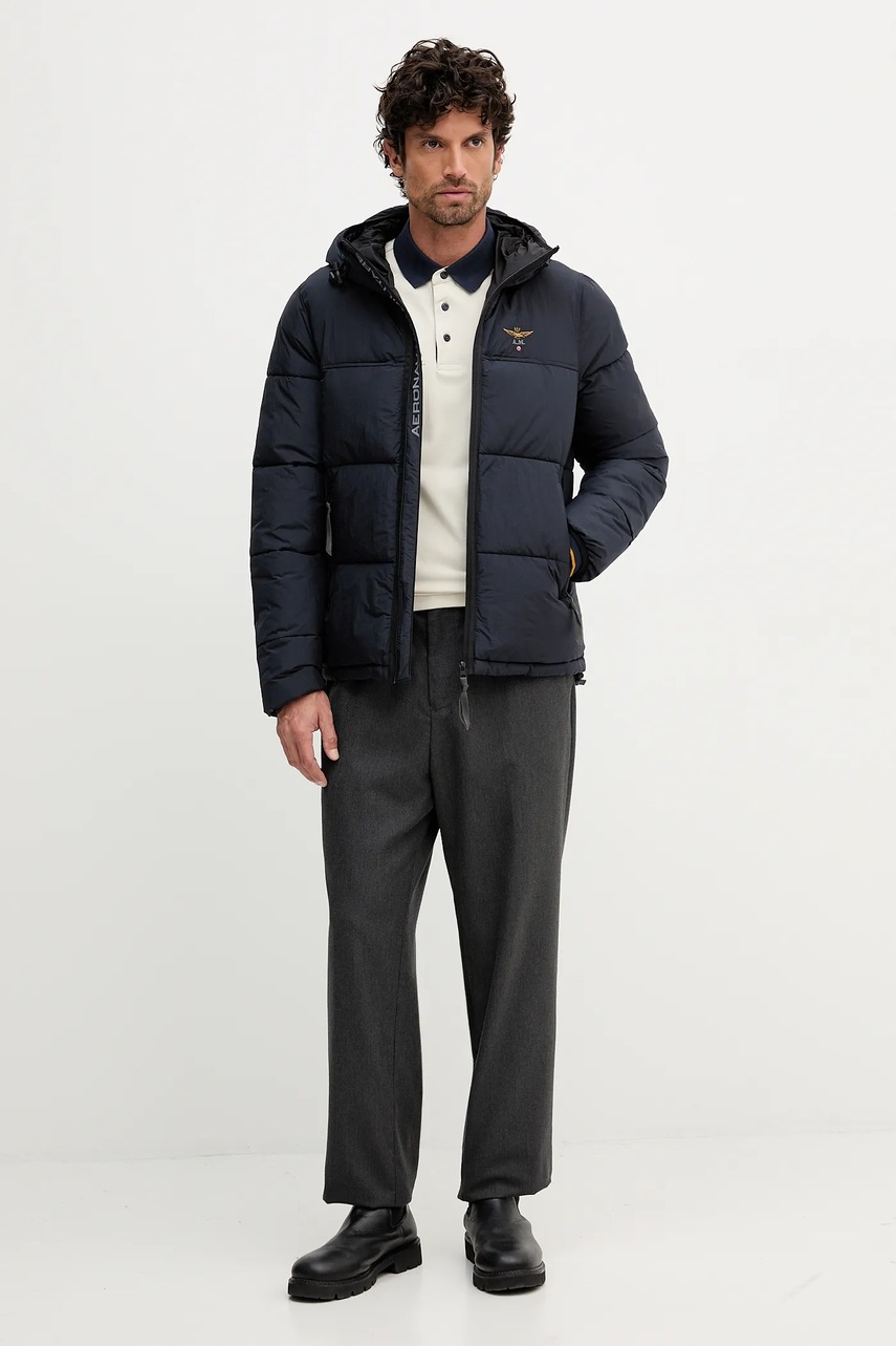 Лонгслив Aeronautica Militare цвет бежевый узор PO1890UP00400