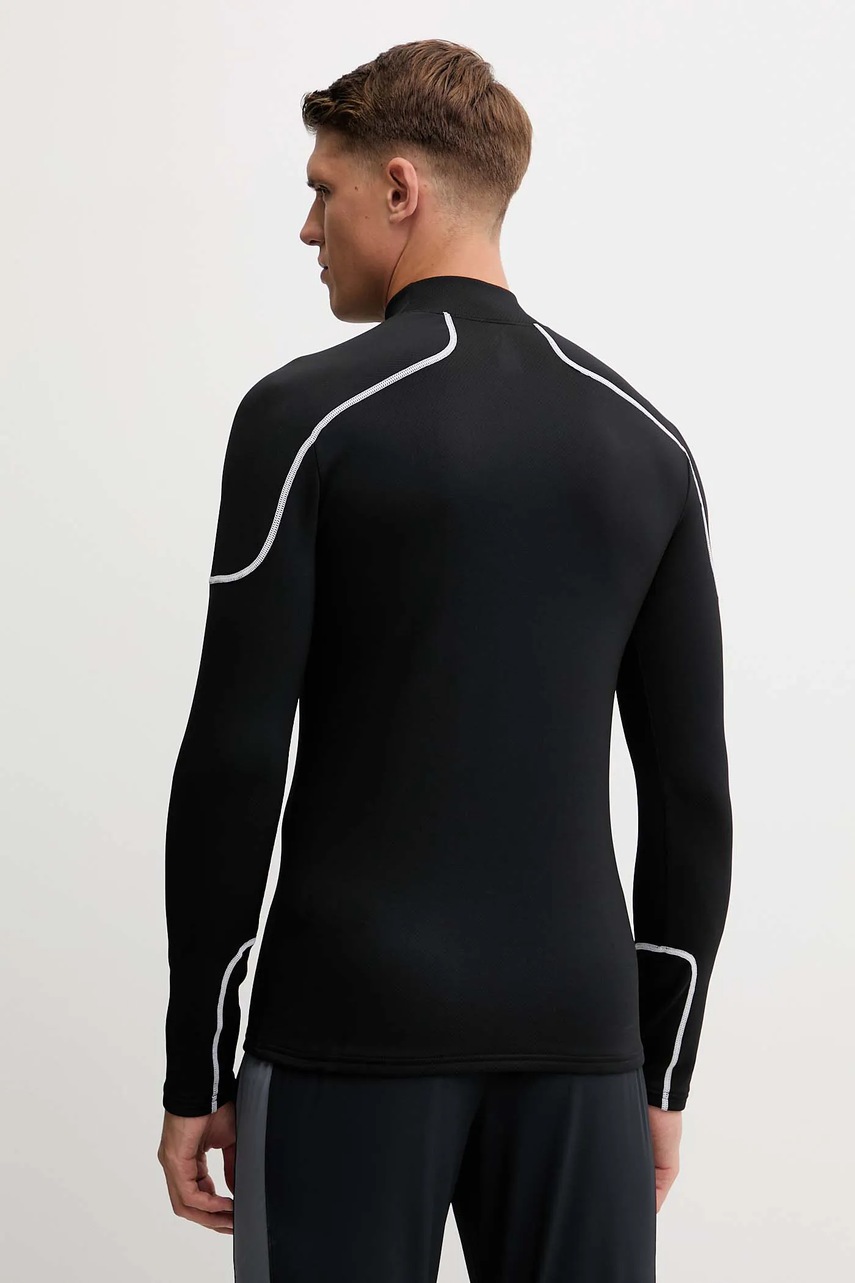 Μακρυμάνικο προπόνησης Under Armour Cold Weather Grid χρώμα: μαύρο, 6007127 φωτογραφία