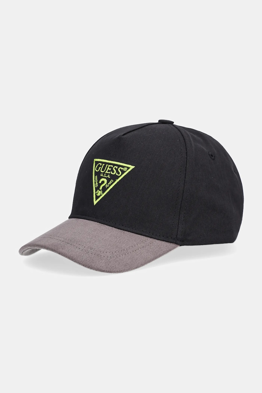 Levně Kšiltovka Guess černá barva, L5YZ03 WO08O