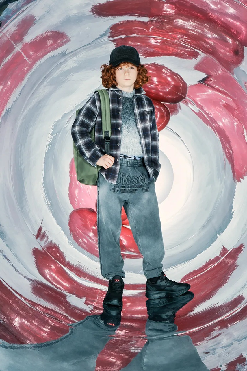 Dětská bavlněná kšiltovka Diesel FELSIT HAT (obrázek 4)