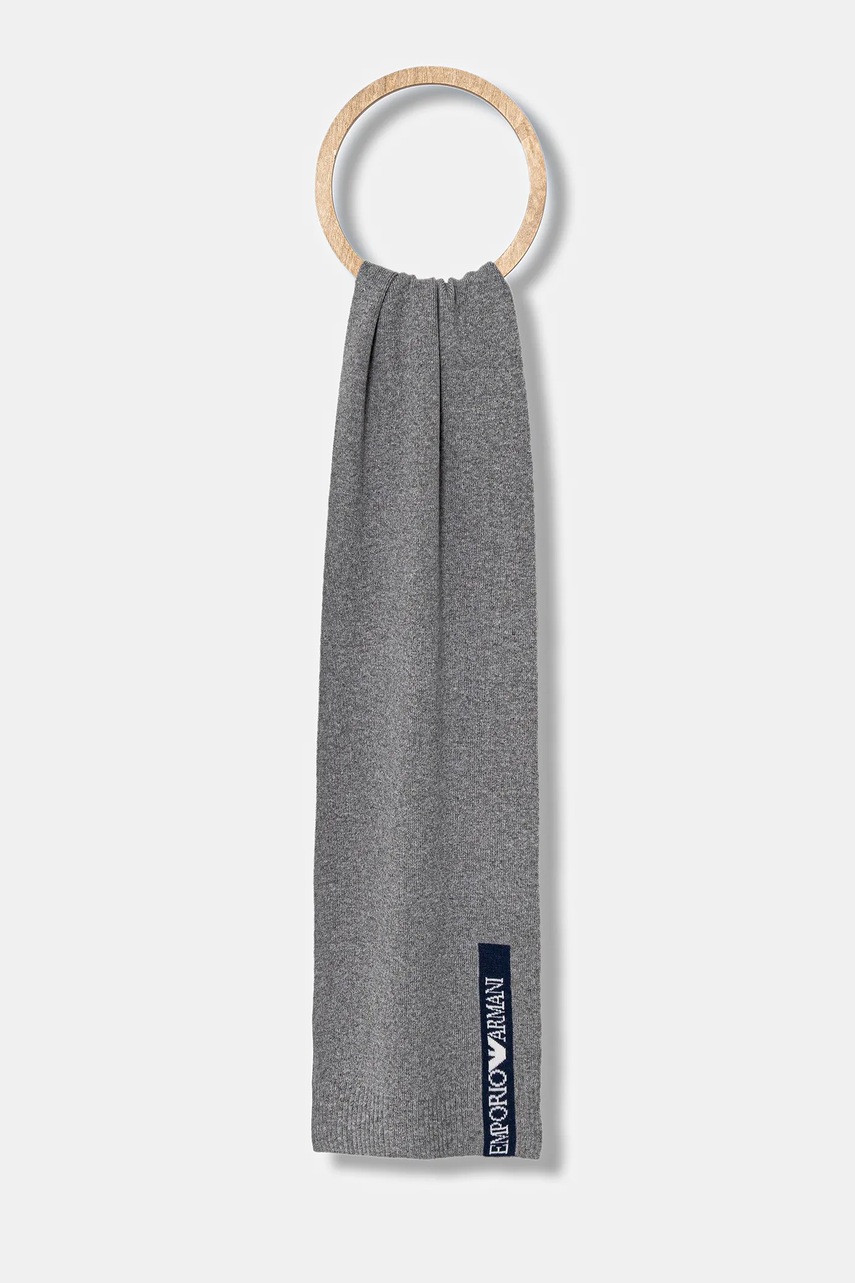 Dětská čepice a šátek z vlněné směsi Emporio Armani (obrázek 3)