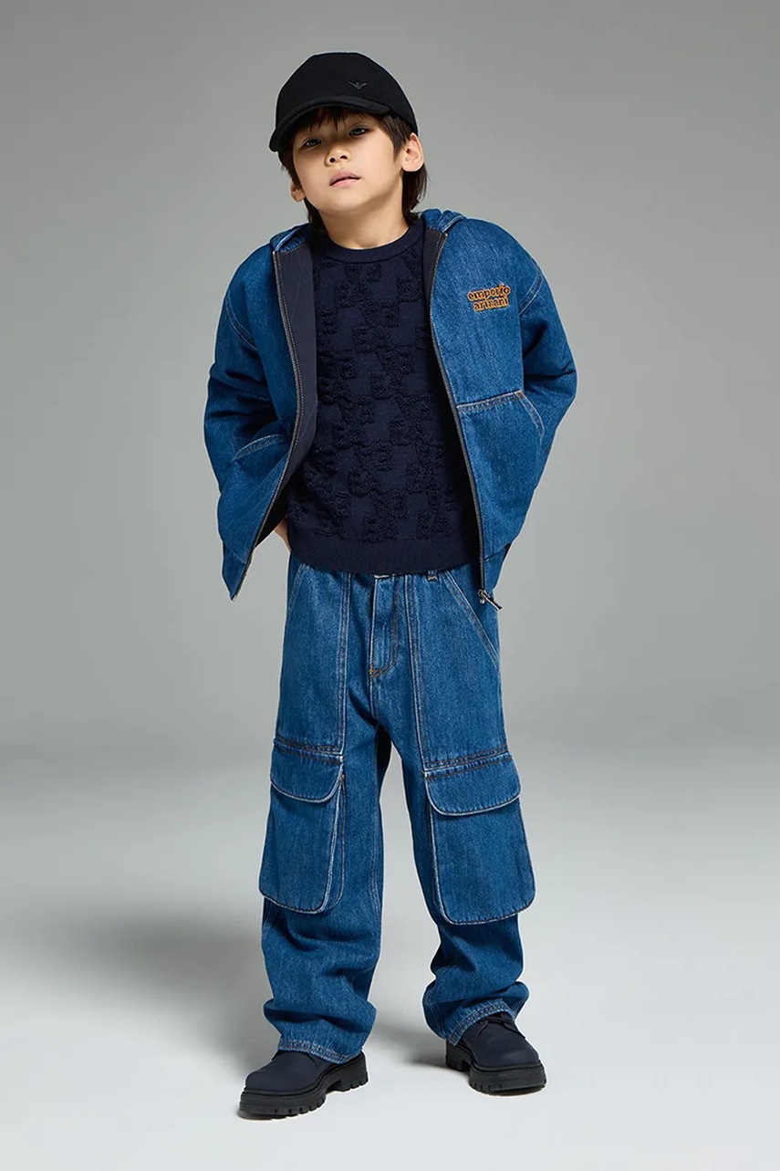 Vlněná kšiltovka Emporio Armani (obrázek 6)