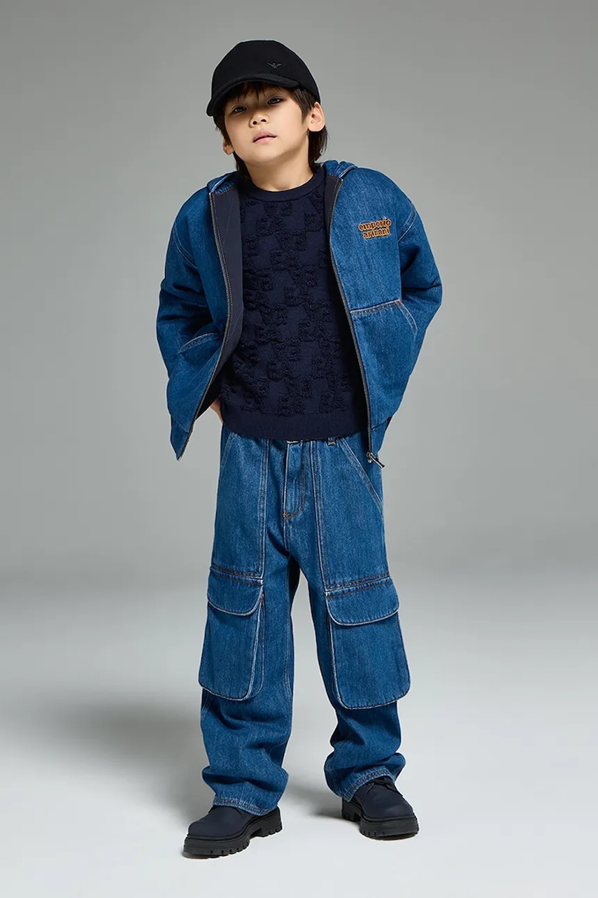 Vlnený šilt Emporio Armani