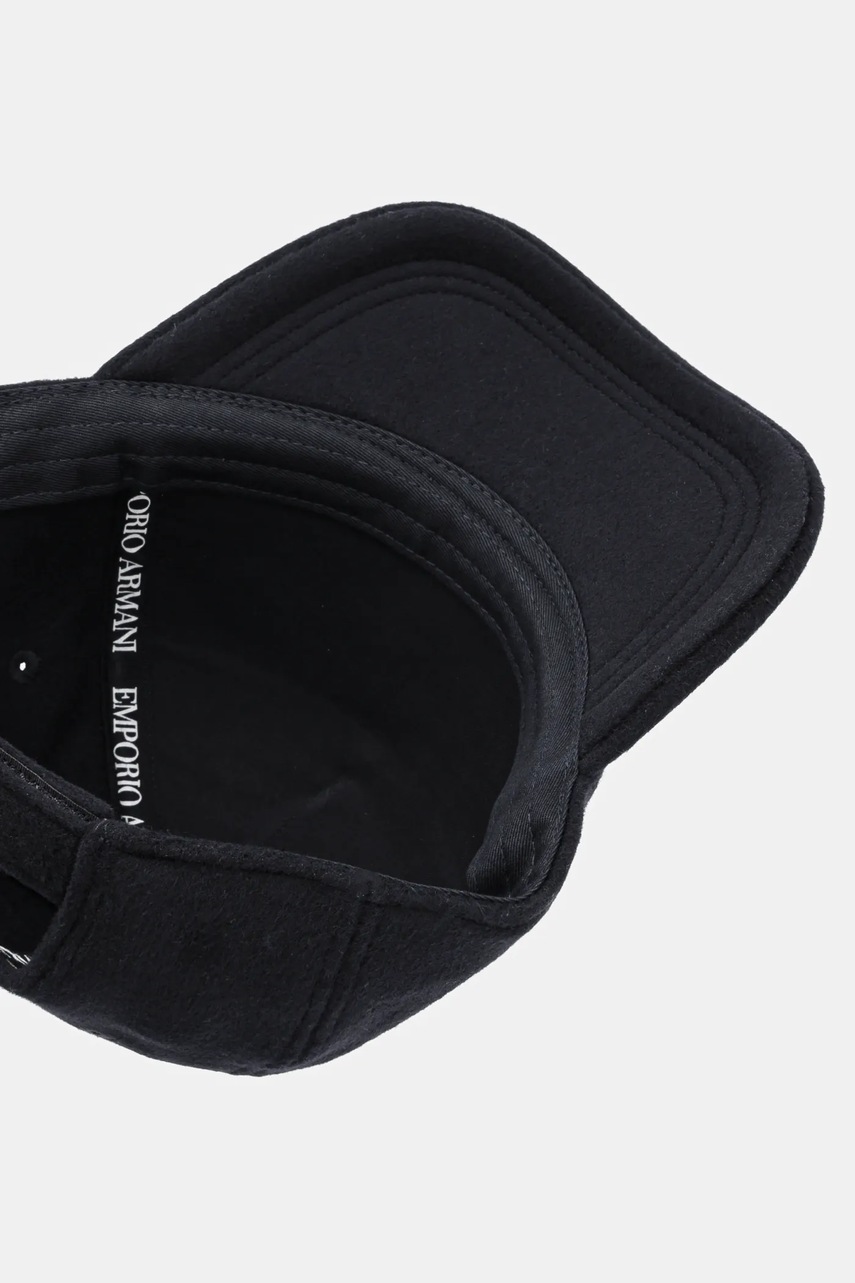 Vlněná kšiltovka Emporio Armani (obrázek 5)