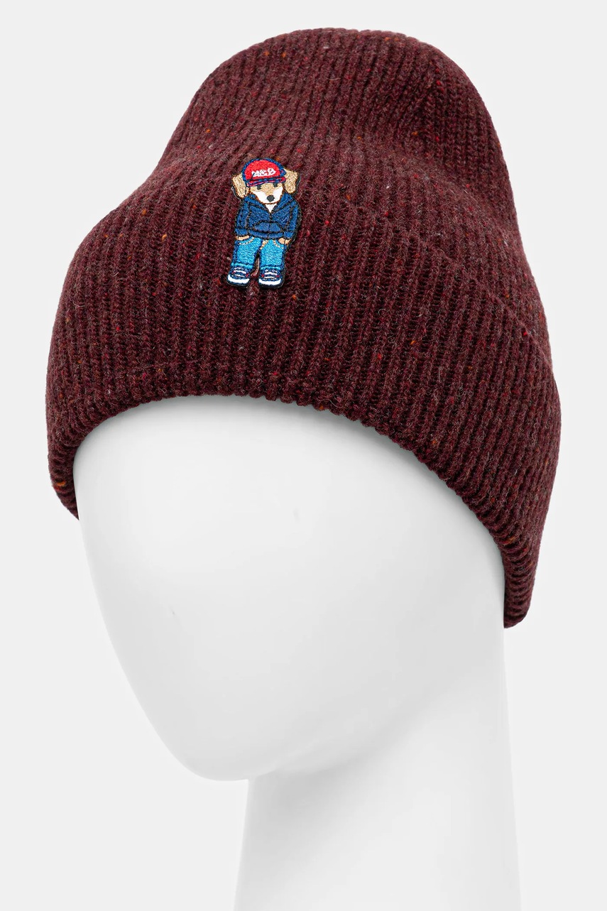 Детская шапка Jamiks RUFS цвет бордовый JZI015