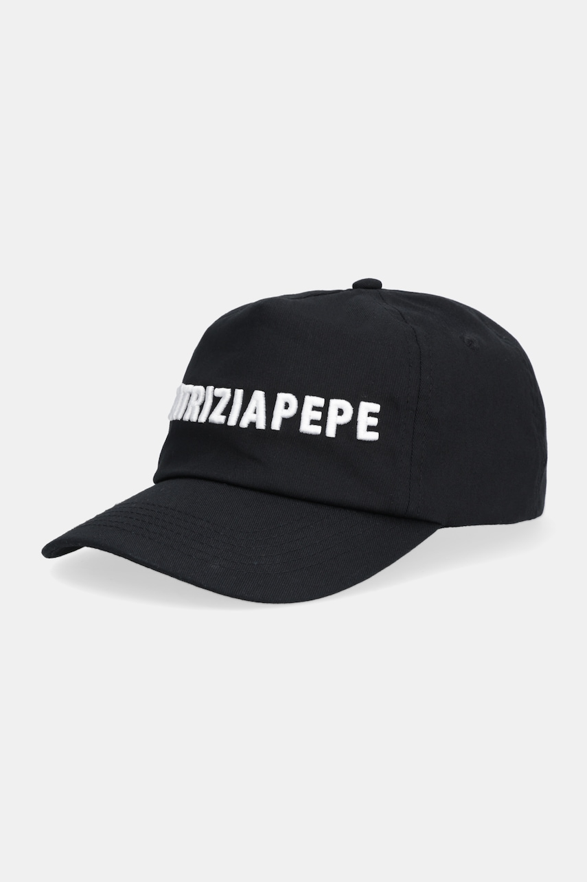 Patrizia Pepe czapka z daszkiem bawełniana