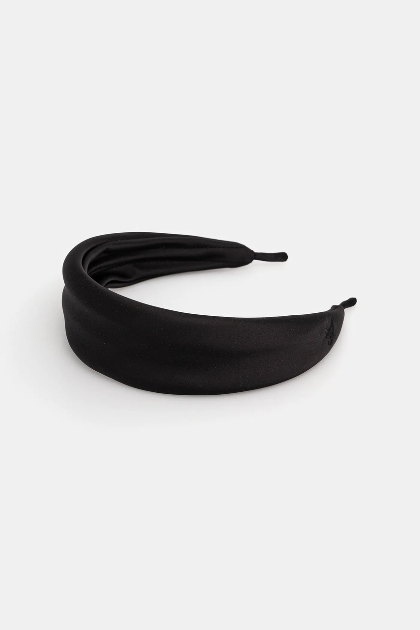 Levně Čelenka Calvin Klein černá barva, LV04F5019G