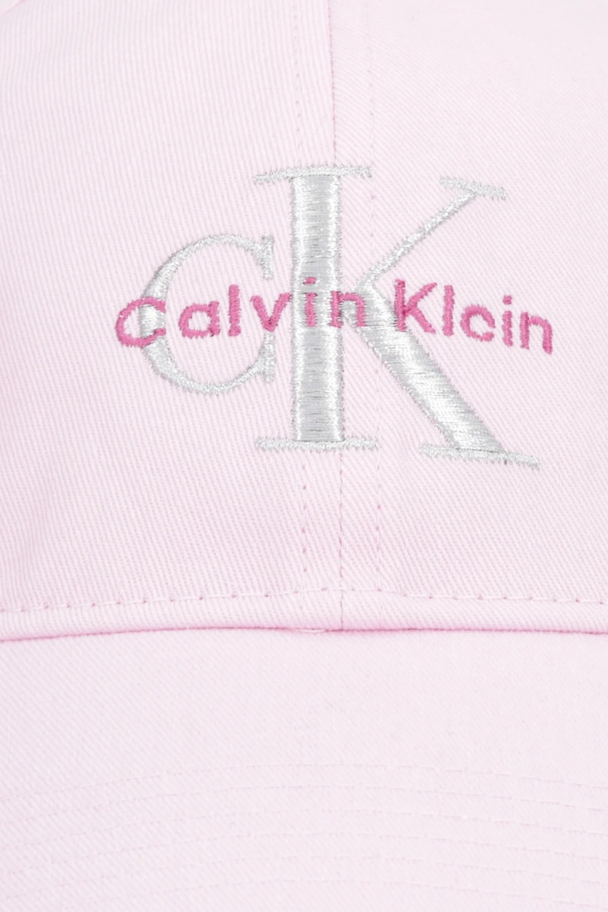 Calvin Klein čiapka so šiltom dámska bavlnená
