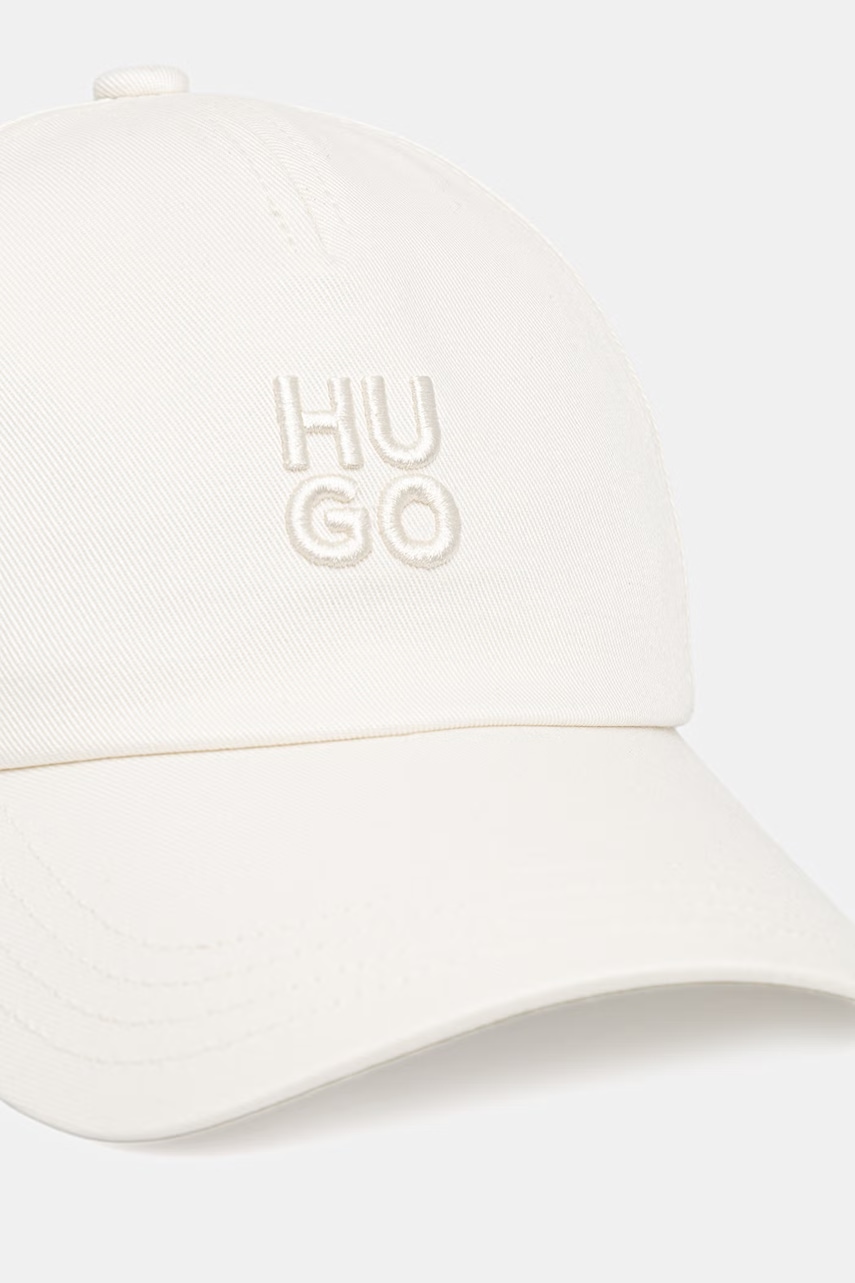 HUGO čiapka so šiltom dámska bavlnená Asya