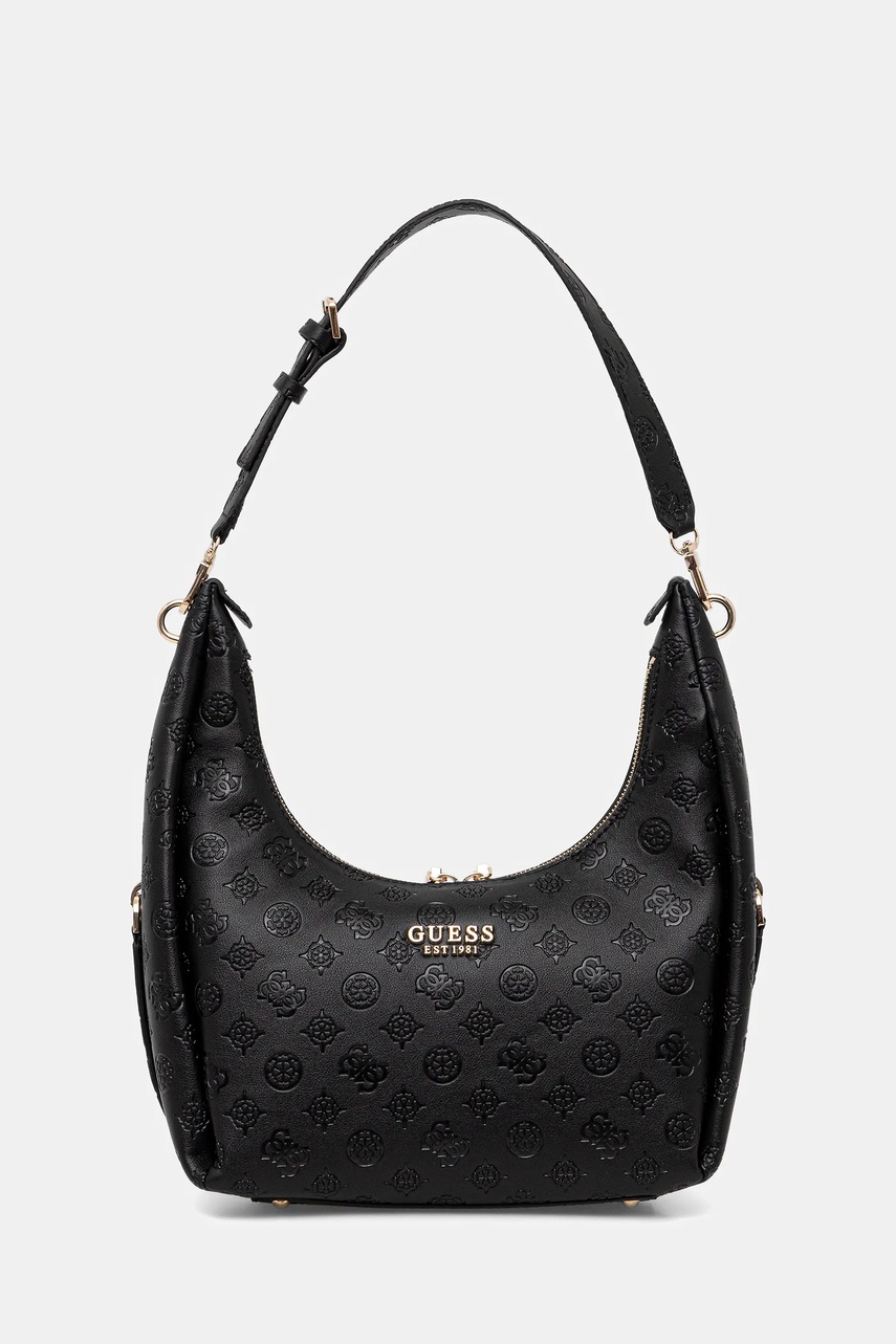 Levně Kabelka Guess PHOEBE černá barva, HWPD96 65020