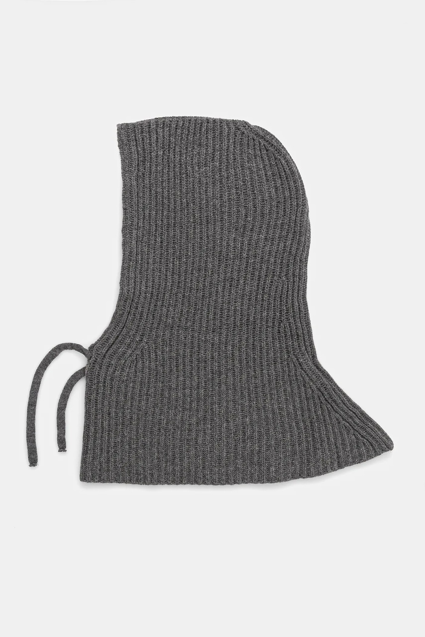 Шерстяной капор Pinko цвет серый  104494 A2Z1