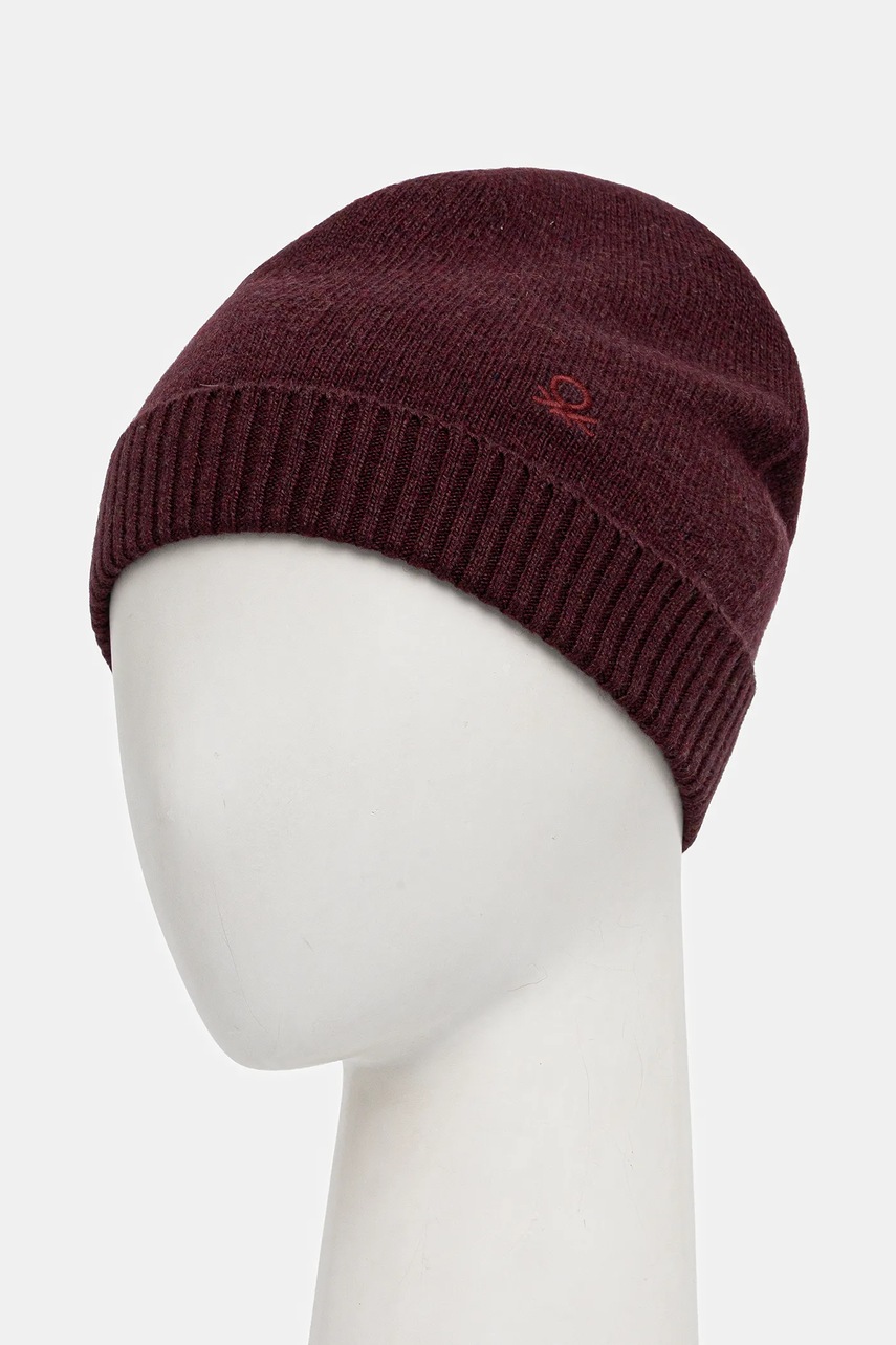 Шапка с добавлением шерсти United Colors of Benetton цвет бордовый  122HDA013