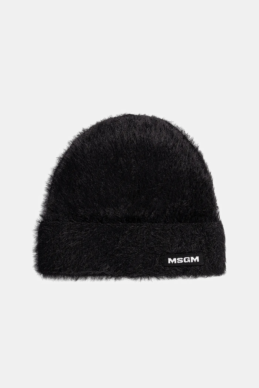 MSGM căciulă din amestec de lână culoarea negru, 3941MDL12.257751