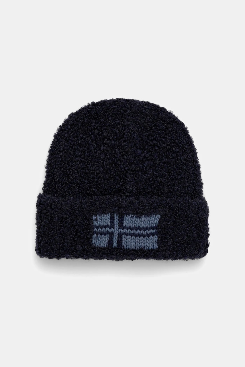 Napapijri căciulă F-Baita culoarea bleumarin, NP0A88Y31761