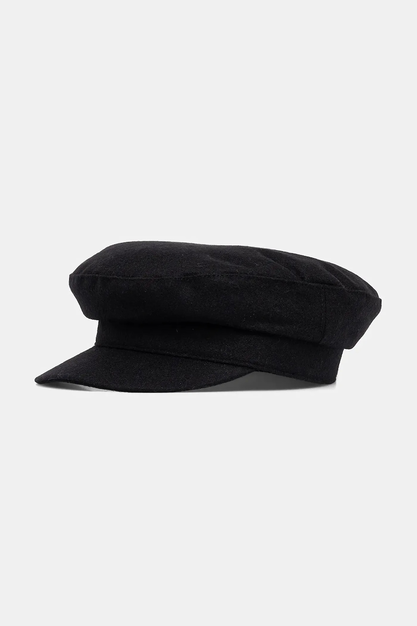 Weekend Max Mara beretă de lână ANGORA culoarea negru, de lână, 2525576044600