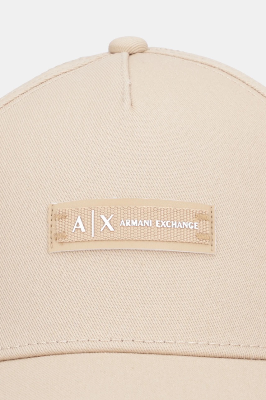 Armani Exchange șapcă de baseball din bumbac culoarea verde, XW001502 AF19099